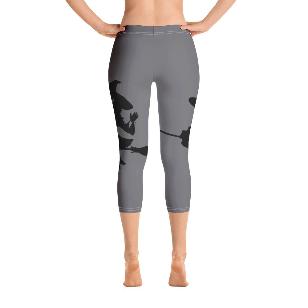 All-Over Print Capri Leggings - For Her Fitness