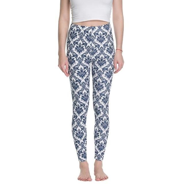 Casual Printed Leggings For Women - For Her Fitness
