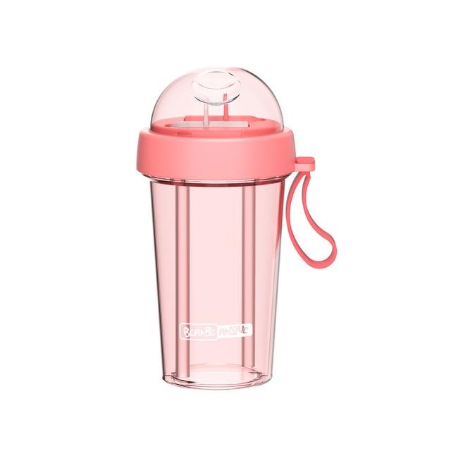 Eco-Friendly Dual-Use Straw Bottle For All Your Beverage Needs - For Her Fitness