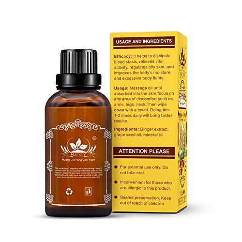 Lymphatic Ginger Massage Oil - For Her Fitness