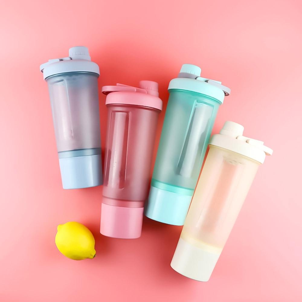Pre And Post Workout Protein Drink Leak Proof Shaker Bottle - For Her Fitness