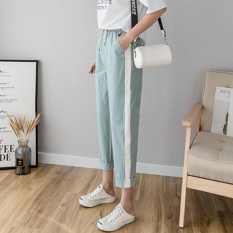 Spring Summer Casual Trousers Pencil Casual Pants - For Her Fitness