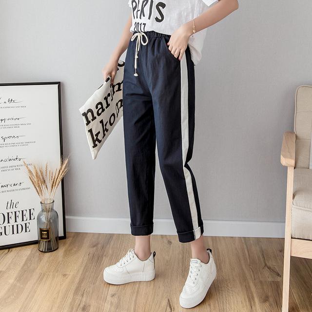 Spring Summer Casual Trousers Pencil Casual Pants - For Her Fitness