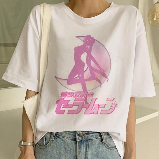T Shirt Women Harajuku Short Sleeve - For Her Fitness