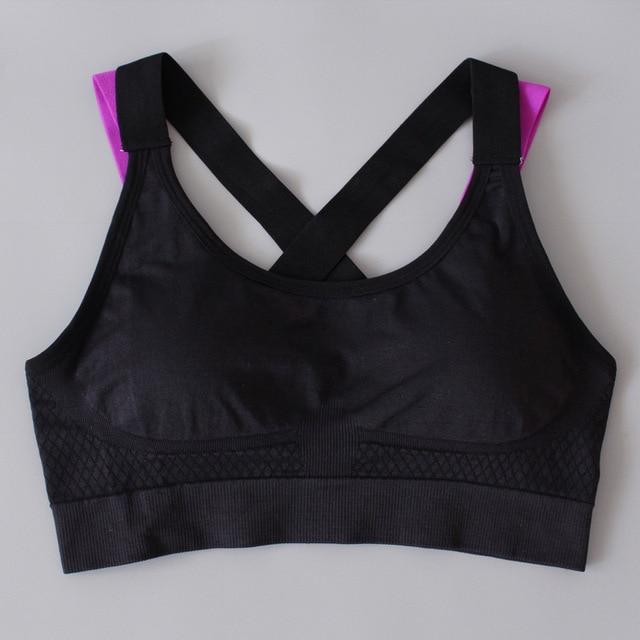 Women's Comfortable And Colorful Workout Criss Cross Top For The Gym - For Her Fitness