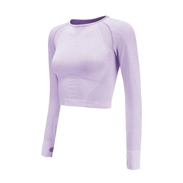 Women's Stylish And Breathable Cropped Workout Top For The Gym - For Her Fitness