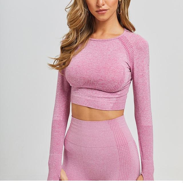 Yoga Crop Top - For Her Fitness